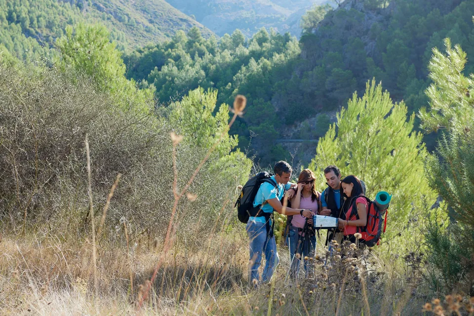 senderismo, turismo de sendero