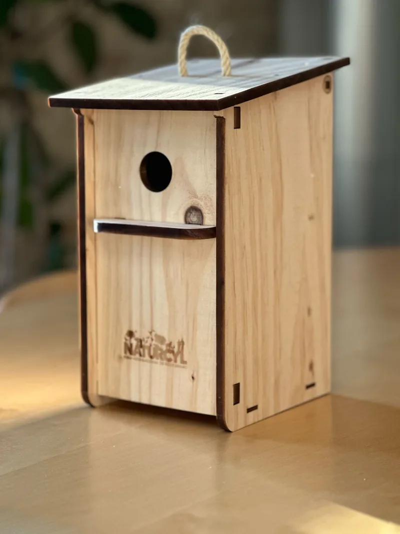 Caja Nido para Aves Silvestres