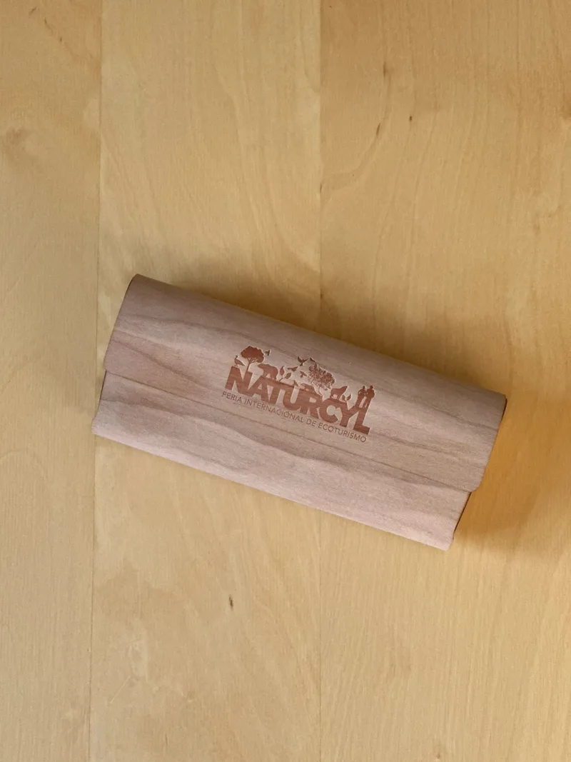 Funda de Gafas de Madera