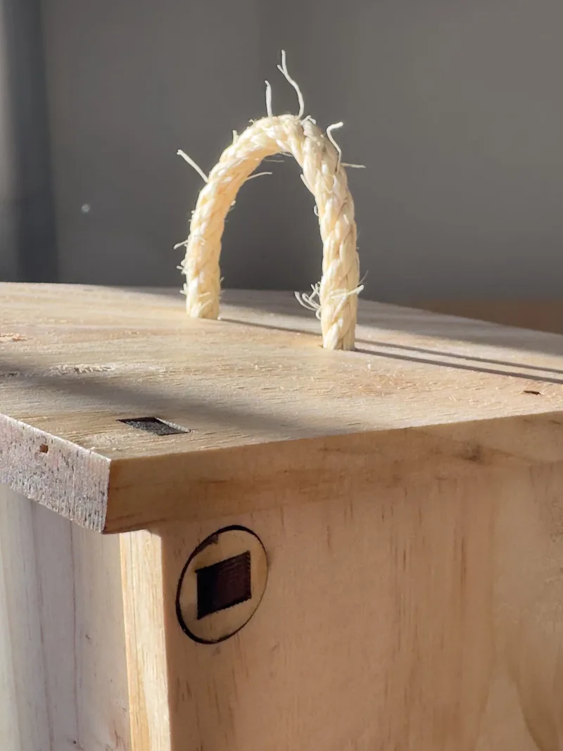 Caja Nido para Aves Silvestres