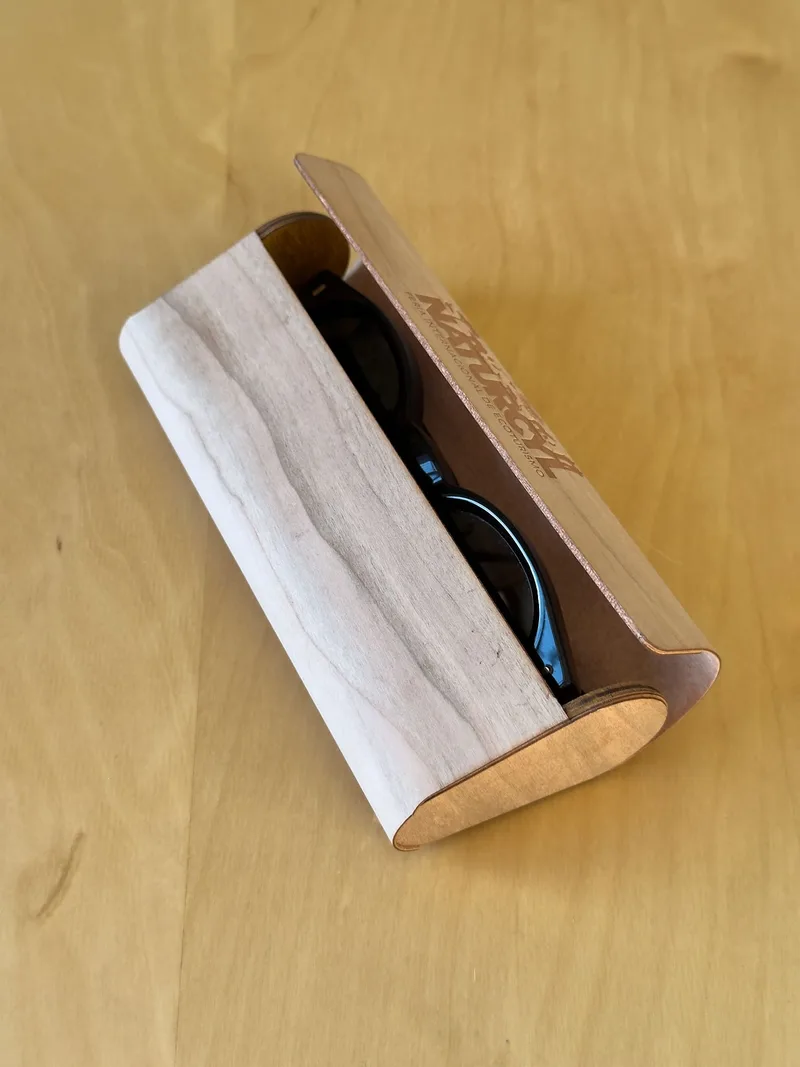 Funda de Gafas de Madera