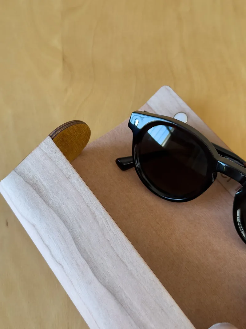 Funda de Gafas de Madera